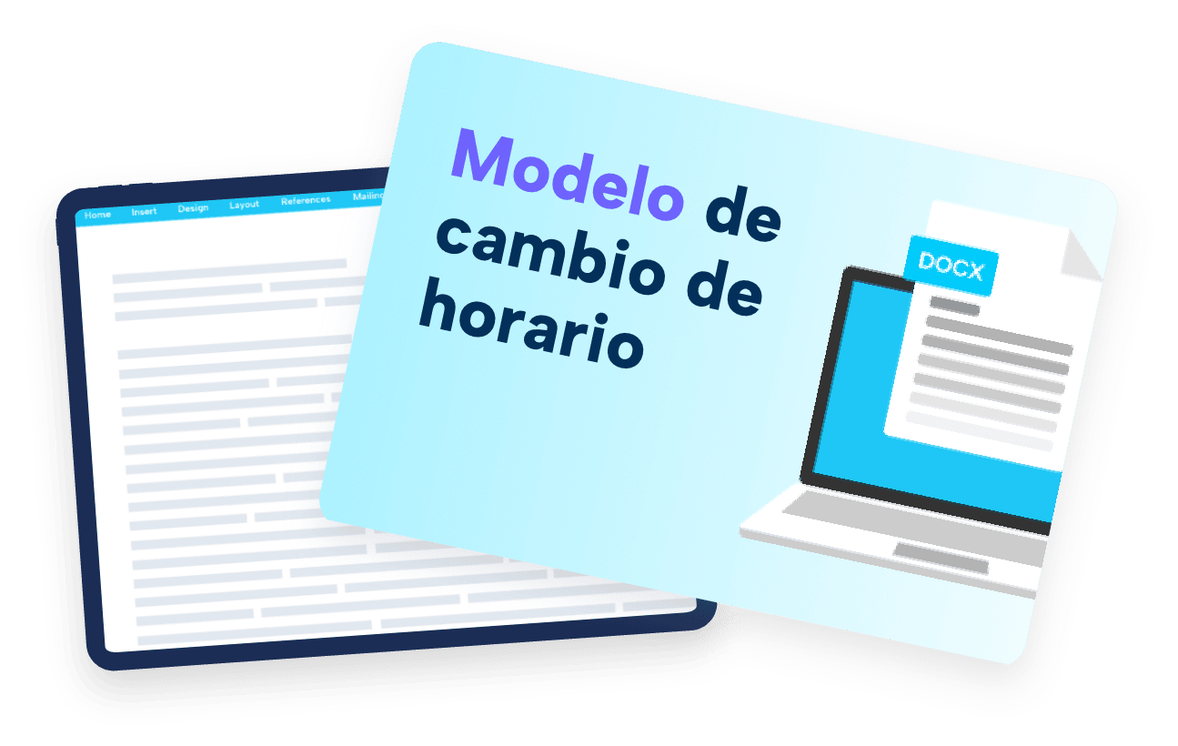 Como Hacer Una Solicitud De Cambio De Horario